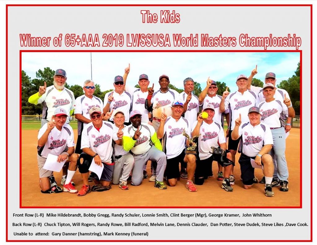 Tournament Pictures KC Metro Senior Softball League